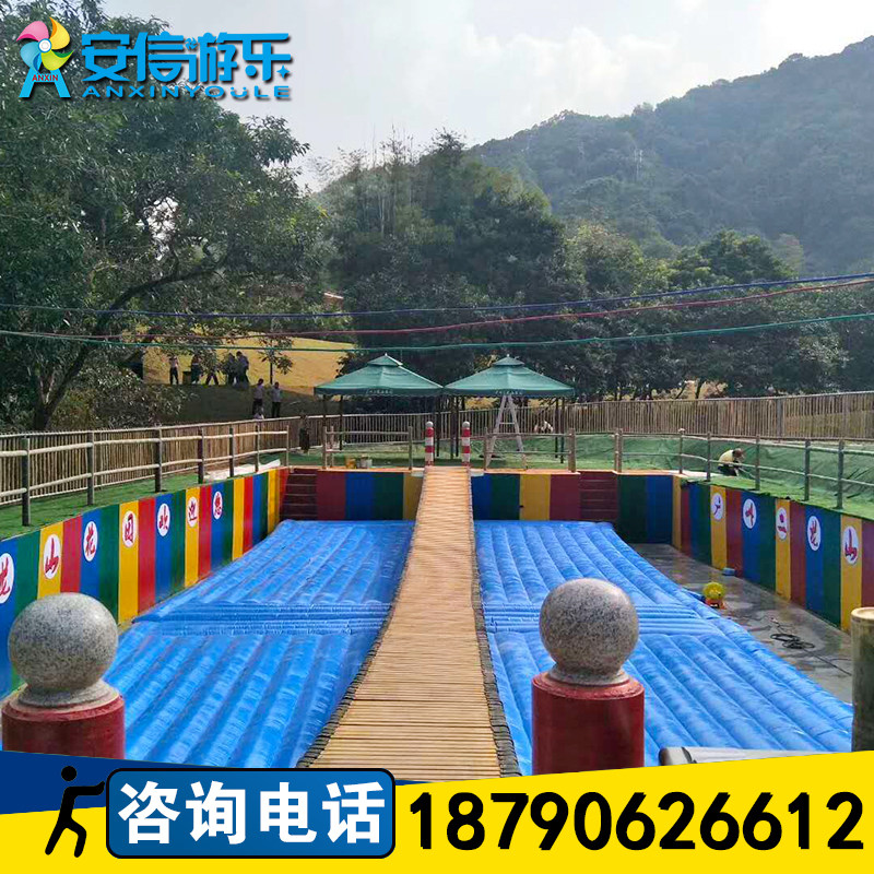 Net red bridge inflatable air cushion custom air cushion bed price large inflatable air cushion swing bridge protective air cushion