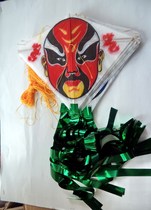 Kite: Opera mask small kite 28 pieces sold together (length 29 cm height 23 cm)