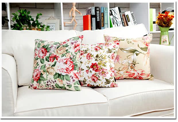 Sofa gối bìa vườn vải bông mà không có tay áo lõi 60 đệm của tựa lưng đệm 50 Nữ hoàng tùy chỉnh 70 65 - Trở lại đệm / Bolsters gối tựa ghế văn phòng