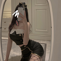 Interesting underwear stewardess JK uniform bed tempting passion suit sexy nightclub wrapper skirt hot clothing