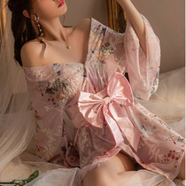 High-end underwear sexy fun underwear and passion suit pajamas uniform tempts bed hot nightdress