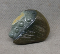 Alashan color jade lotus