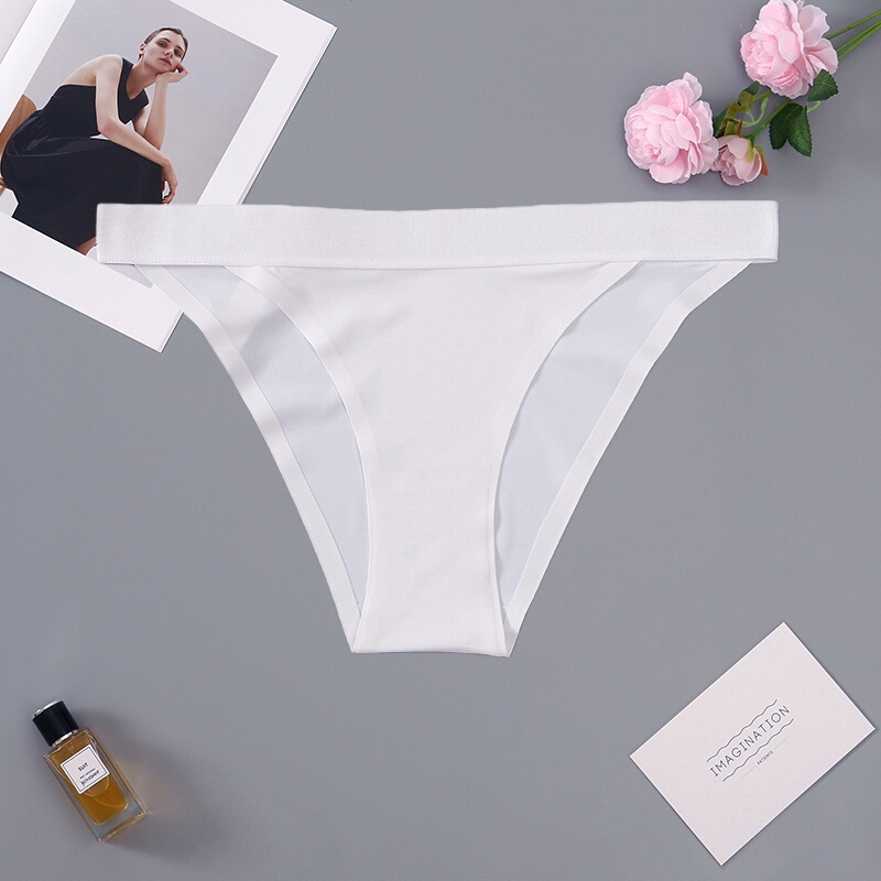 European and American High-Cut Half-Coverage Panties, Feminine Low-Waist Sports Fitness Yoga Thin Strap New Bikini Briefs