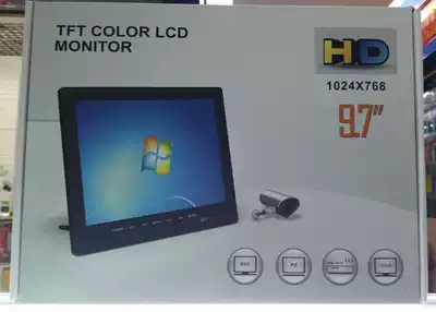 Tuwei L9708 9 7-inch small LCD display monitor comes with VGA BNC HDMI interface