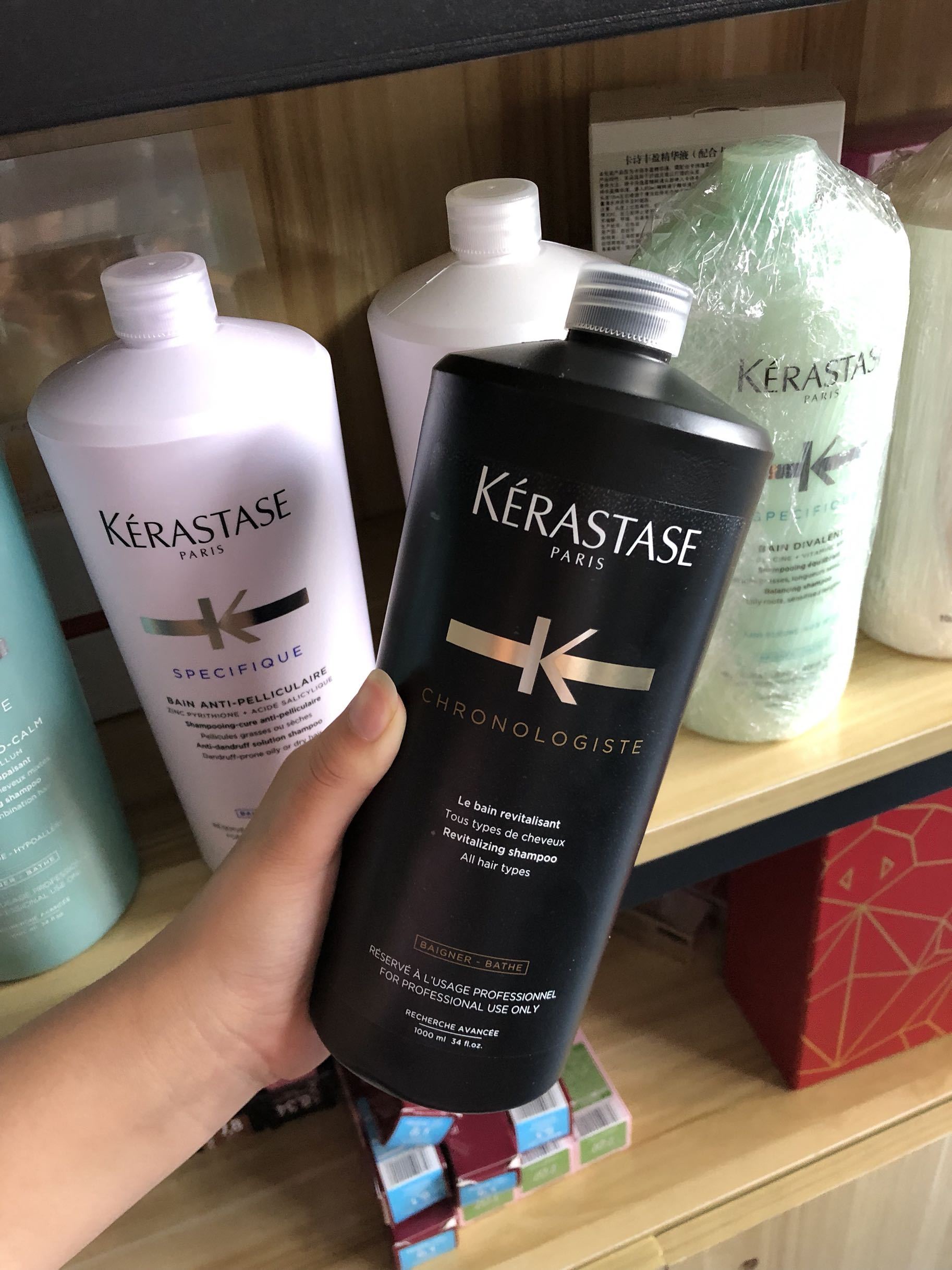 Spot Paris Caviar Shampoo 1000ml Black Diamond Condensation Shampoo Improve Fry