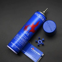 Windproof mở ngọn lửa khí nhẹ ngọn đuốc gas đặc biệt khí butan phổ độ tinh khiết cao nhẹ hơn nhiên liệu đóng hộp - Bật lửa bật lửa điện plasma