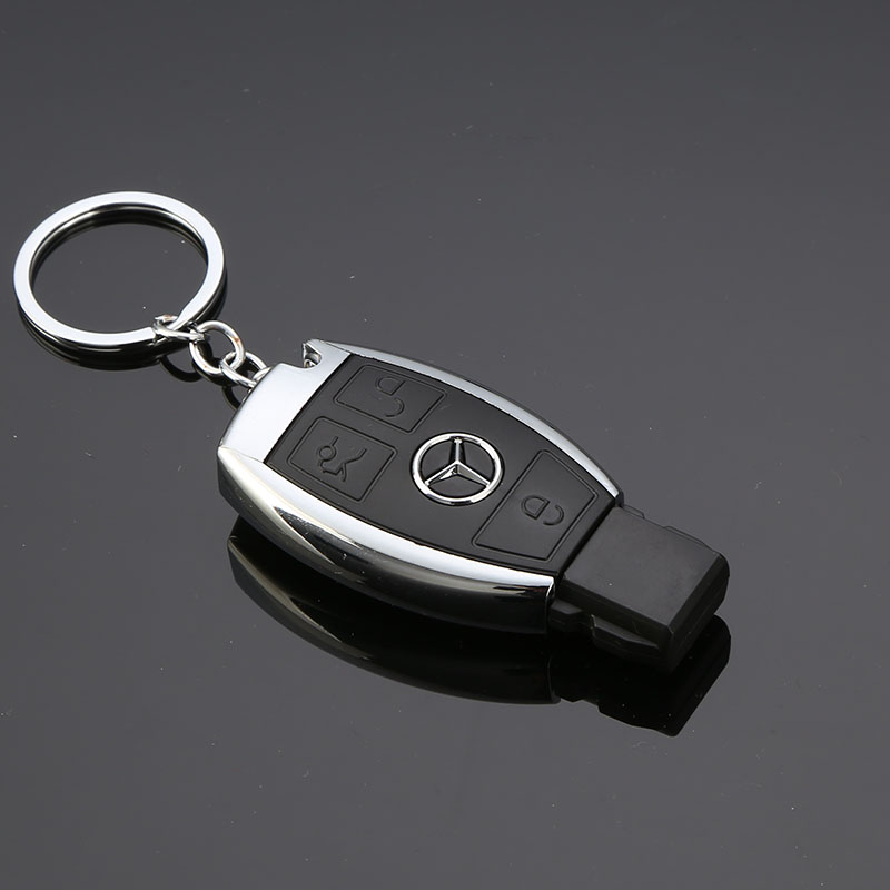 New usb sạc Mercedes-Benz chìa khóa xe thực tế nhẹ hơn cá tính siêu mỏng thuốc lá nhẹ hơn món quà sinh nhật triều