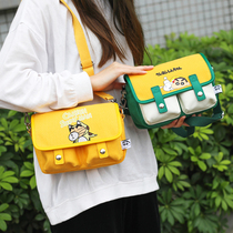Crayon Small New Genuine Genuine Slanted Satchel men and women adorable wild original New nosuke Cartoon Cartoon mobile phone single shoulder bag