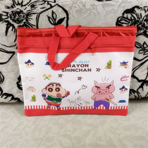 Cute cartoon crayon small new perimeter File bag Handbags