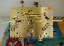 Kieninger floor clock movement set Kieninger K10 116cm West German product (read description)