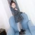 Girls Ocean Autumn 2018 New Korea Children Cotton Cotton Dress Áo dài tay Công chúa Váy cho bé gái váy đầm thu đông bé gái Váy