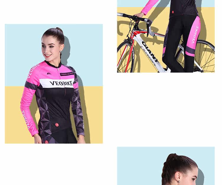 Tenue de cyclisme femme VEOBIKE - Ref 2212319 Image 15