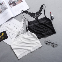 Spring Summer Nets a sexy vest womans back butterfly anti-walking light hollowed-out lace rags wrapped in chest and womens outwear