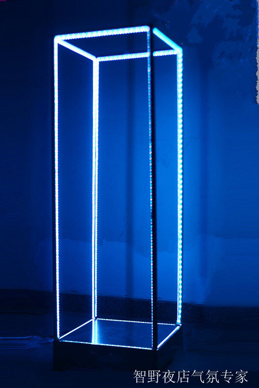 Point Stage Six Corners Four Corners Shine Bar Nightclub LED Props Square Point Dancing Bench Mobile Dot Stage