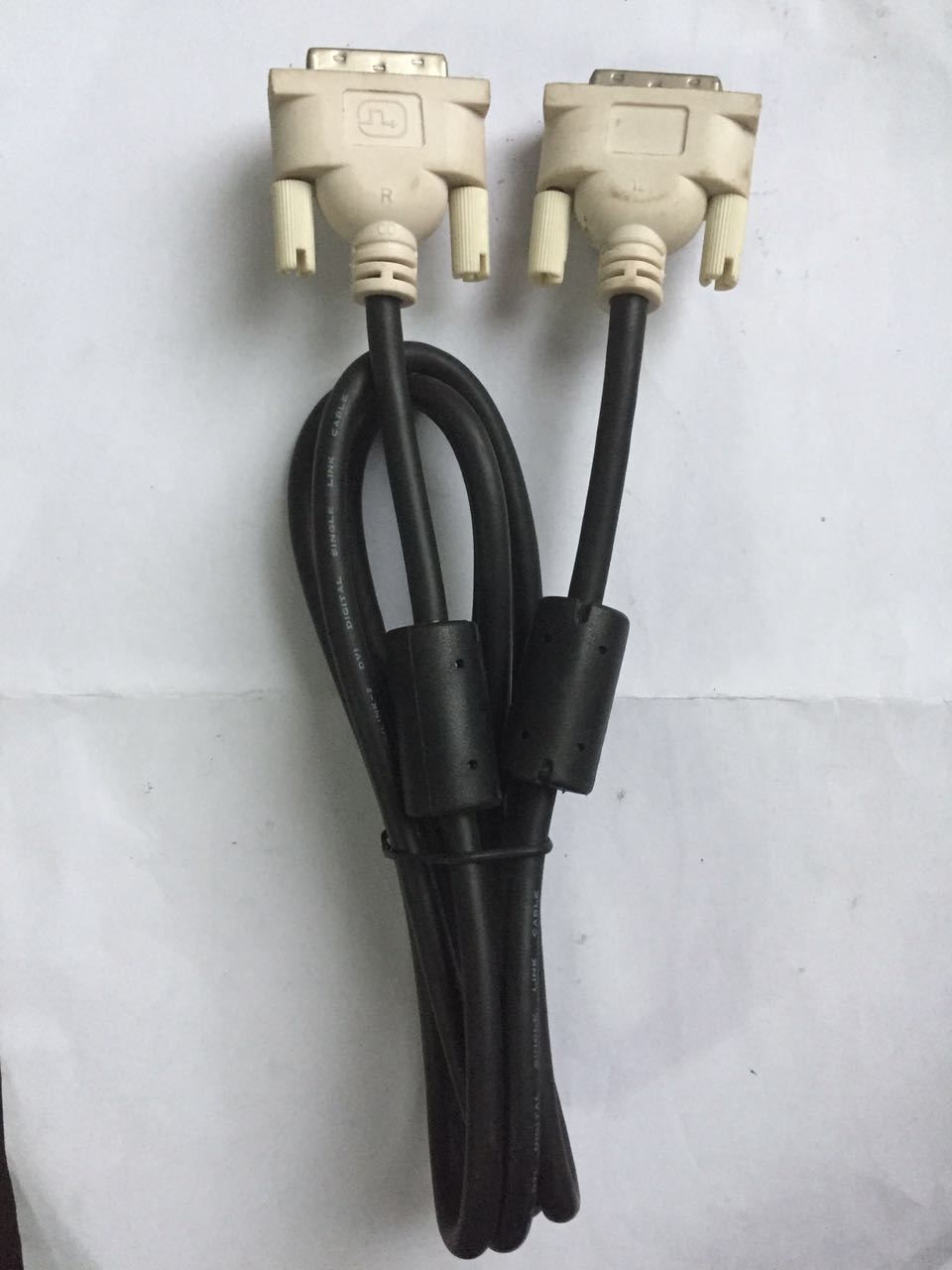 Pure copper double magnetic ring DVI18 1 pin DVI signal cable dvi data cable computer screen cable