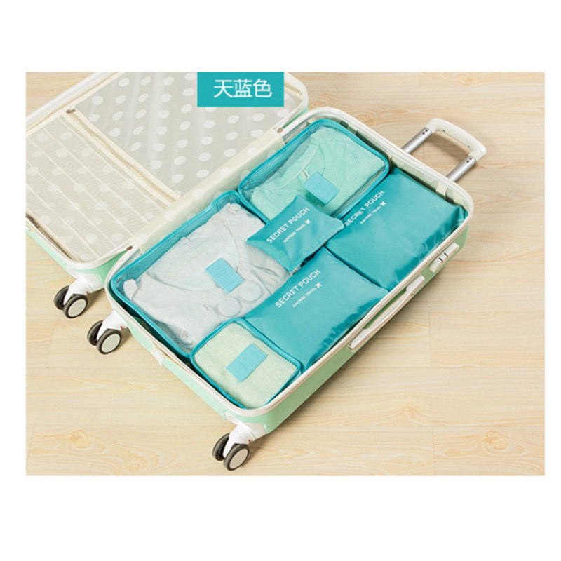 Travel luggage storage bag finishing bag storage bag business travel artifact toiletries separate cosmetic bag bag