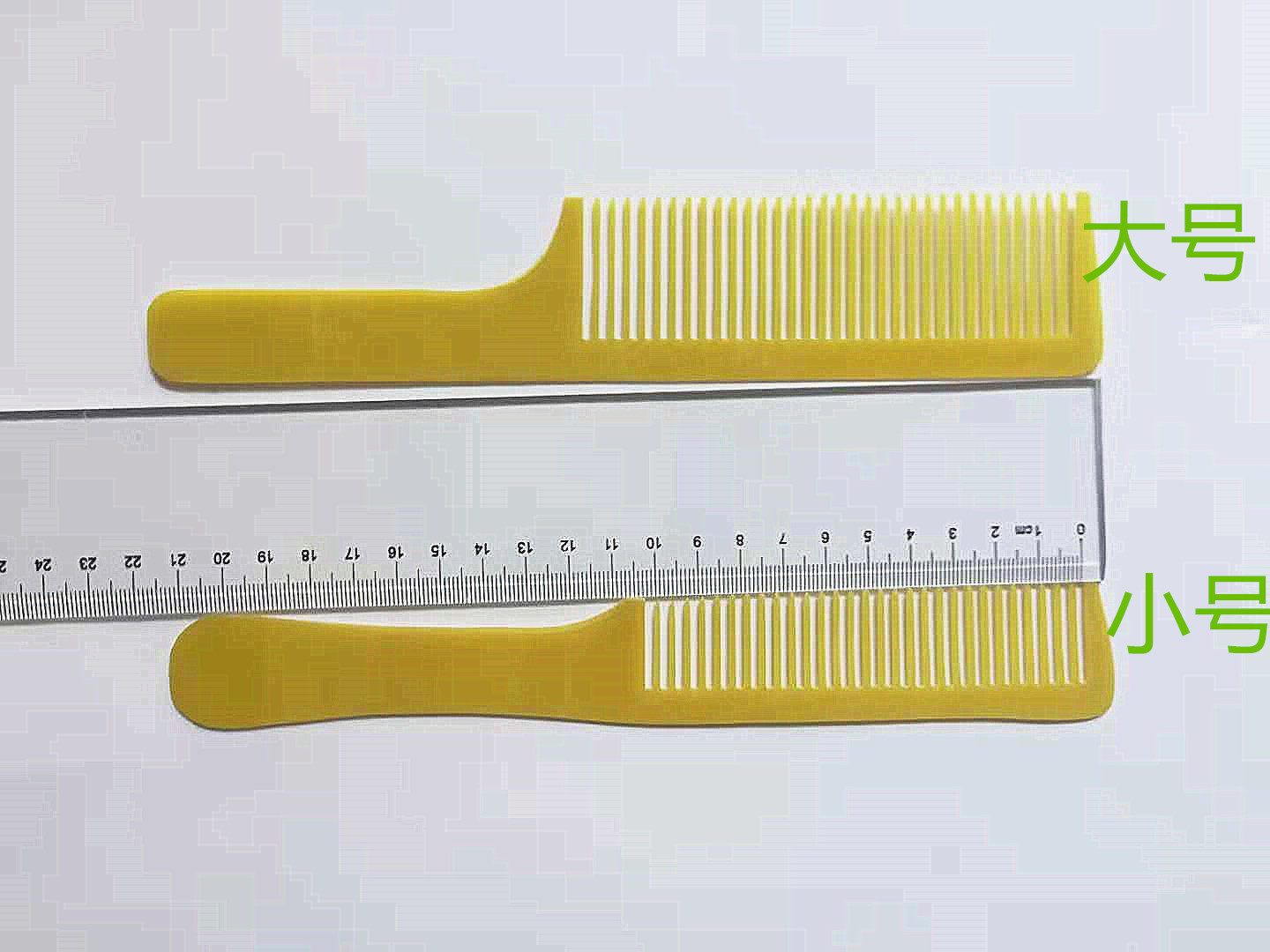 Li Kun shop old-fashioned yellow comb flat-head comb comb yellow board comb push flat-head comb yellow glue comb board carding carp comb