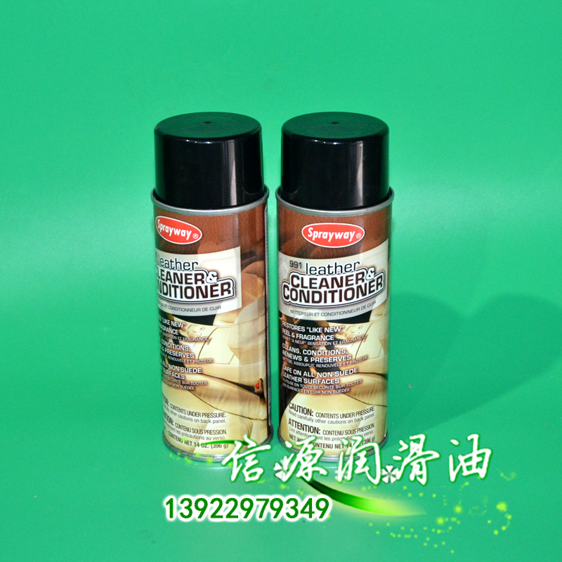 American Sprayway 991 Clean Up Light Agents Shimandatory Polisher Care Agent Car Leather Protectant