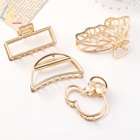 Women Crown Fashion Hair Claw hair accessories clip hairclip