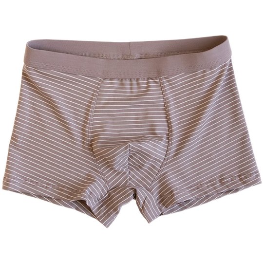 Ropa interior japonesa para hombres, calzoncillos bóxer de algodón puro, algodón modal juvenil, cintura media, cómodos, transpirables, calzoncillos bóxer de gran tamaño a la moda