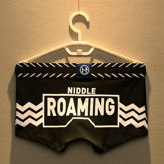 Japanese Men's Cotton Boxer Briefs, Trendy and Loose-Fitting, Breathable, Summer Fashion, Large Size, Stylish Shorts for Young Men