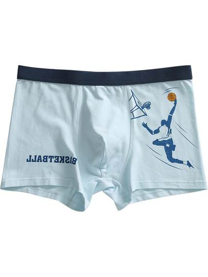 Japanese Youth Period Underwear for Men, Pure Cotton, Antibacterial, Boxer Shorts for Middle and High School Students, Youth Development Period Boxer Briefs