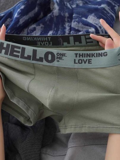 Ropa interior japonesa para hombres, calzoncillos bóxer transpirables antibacterianos de algodón puro, calzoncillos bóxer deportivos sueltos de gran tamaño para jóvenes de cintura media de color sólido