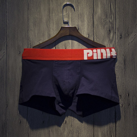 Japanese Men's Underwear, Pure Cotton, Antibacterial, Modal, Comfortable, Breathable, Boxer Briefs, Youth Style, Trendy Boxer Shorts