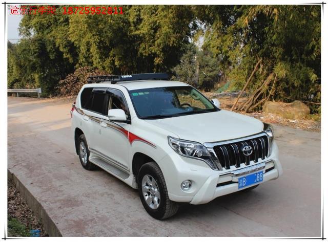 New Toyota hách Prado đặc biệt không phá hủy cài đặt tải hành lý giá mái khung tự lái xe nhập thiết bị