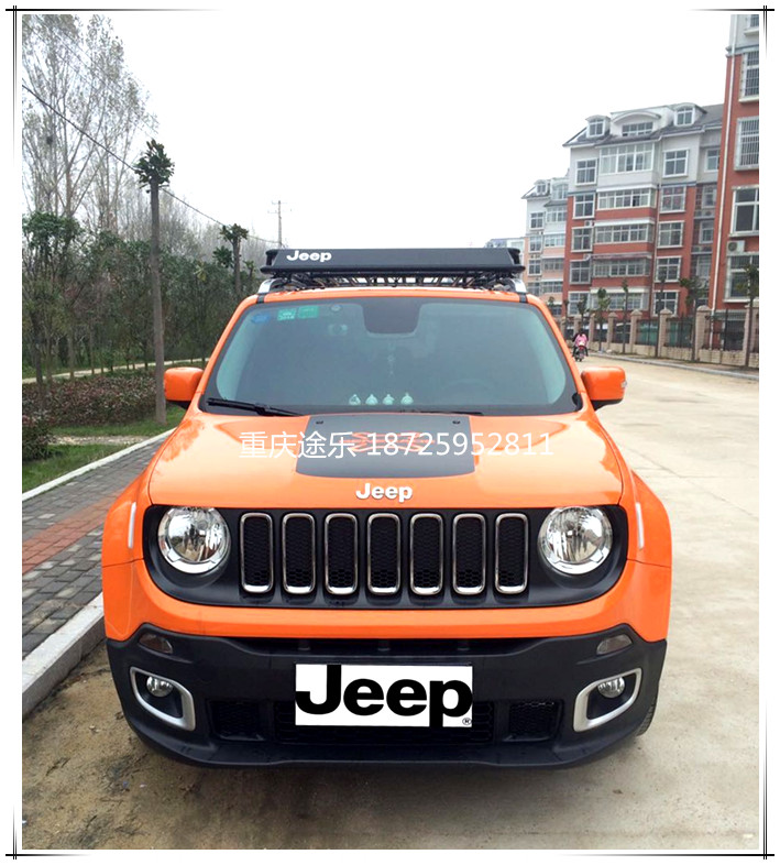 New Jeep Freeman đặc biệt tải xe tải mái khung hành lý giá không phá hủy cài đặt tất cả thép không gỉ