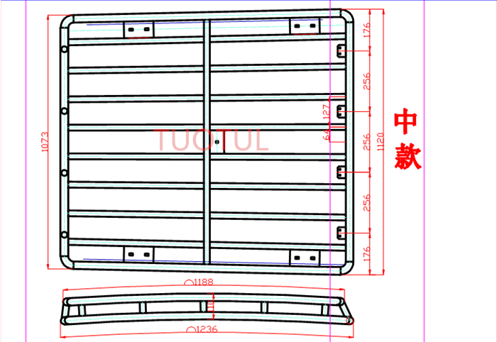 2010-2017 Jeep Jeep Hướng dẫn sử dụng đặc biệt xe mái khung hành lý vào các thiết bị tự lái xe