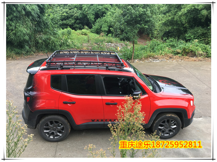 New Jeep Freeman đặc biệt tải xe tải mái khung hành lý giá không phá hủy cài đặt tất cả thép không gỉ