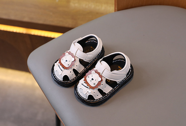 Soft Bottom Non Slip 0-1 1 2 Years Old Girl Ringing Sandals — 7