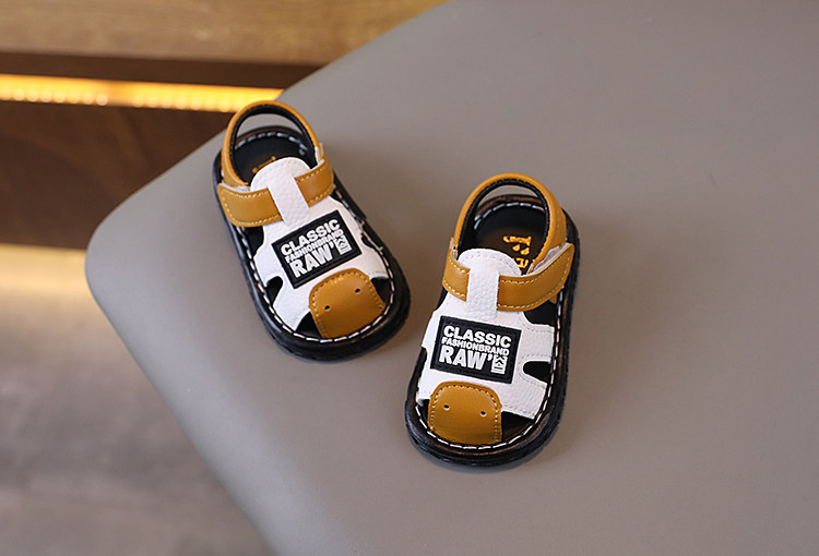 Soft Bottom Non Slip 0-1 1 2 Years Old Girl Ringing Sandals — 12