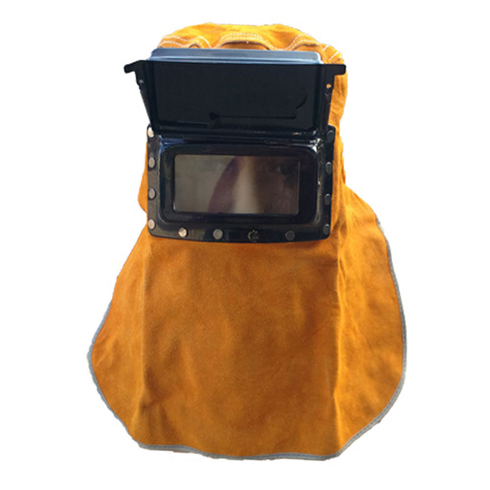 Welding Heat insulation Protection Safety Leather Face Mask Welding