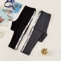 Xoài size lớn cho nữ 200 cân béo mm mùa thu đông mới dày không xuống nhung mặc quần đáy quần áo thun nữ có cổ