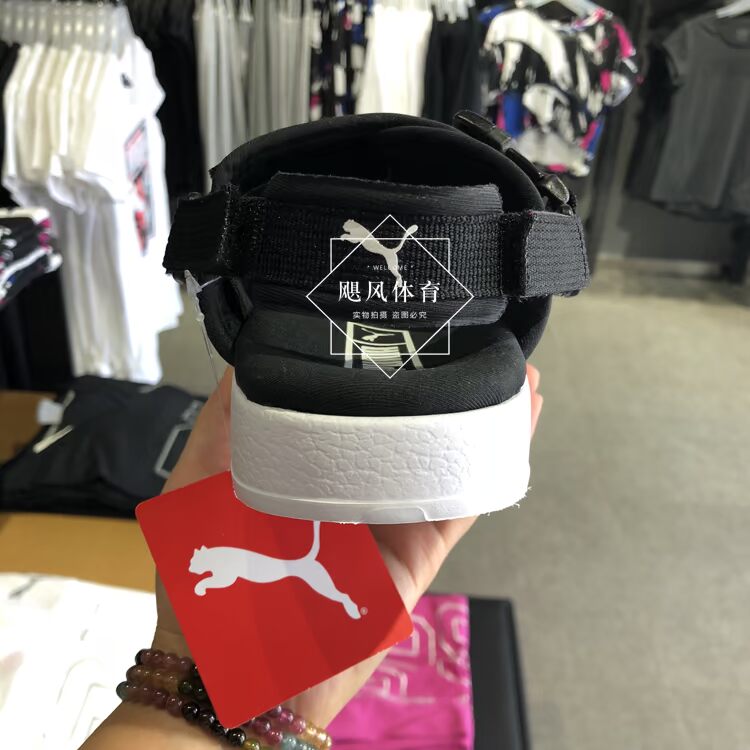 Dép Puma Hummer Dép nữ Velcro Đôi Tie Beach Beach Đôi mùa hè Giải trí Dép thể thao Nam 365630 dép xăng đan nữ