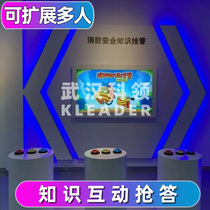 Fire sign Interactive game machine Safety sign Game experience device Fire self-rescue rope demonstration equipment