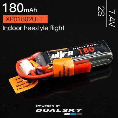 The Sky recommends a double day 2s 180mah lithium battery MINI EXTRA 330 special mini lithium battery