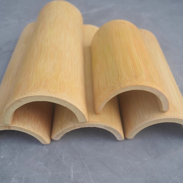Bamboo Slices, Natural Bamboo Zen Boards, Nan Bamboo Slices, Bamboo Decorative Boards, Bamboo Blocks, Fresh Bamboo, Mountain Style Hot Pot Display and Plating