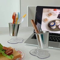 Луна супер бизнес странная жизнь маленькая болезнь ~ творческий держатель ручки настольный столик декоративный орнамент на столовой посуду конфеты косметика хранение