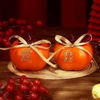 Пара керамических хурмы