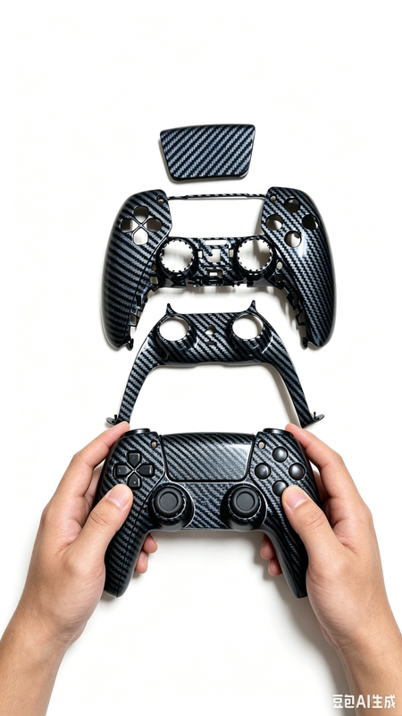 Carbon Fiber Ps5 Controller Replacement Shell Limited Edition Controller Shell Touchpad Replacement DIY