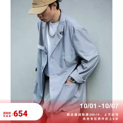 ROARINGWILD AW20 Roaring Beast 10th Anniversary Silver Gray Moss Code Suit