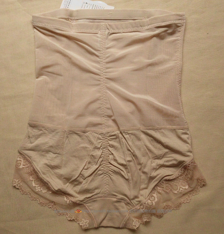 Simiao Bà quần bó sát, lưới, eo cao, đồ lót tam giác, định hình cơ thể, quần corset, giảm béo cơ thể, 7206 quần lót ren