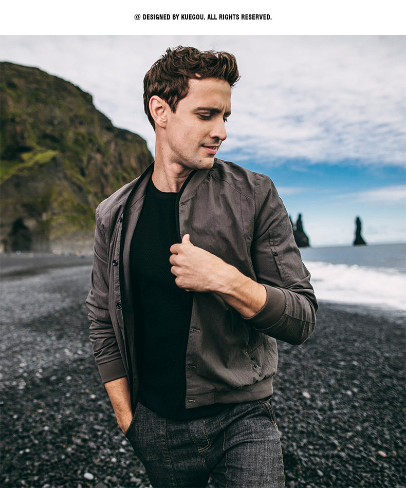 Blouson homme KUEGOU    manches longues - Ref 3119028 Image 10