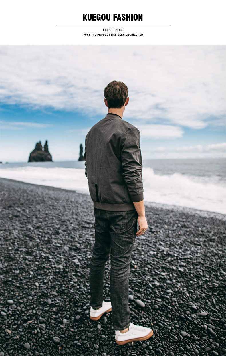 Blouson homme KUEGOU    manches longues - Ref 3119028 Image 7