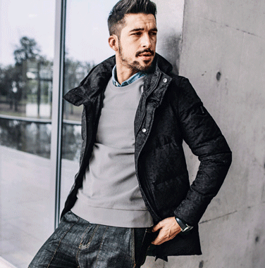 Blouson chaud pour homme KUEGOU    - Ref 3112194 Image 15