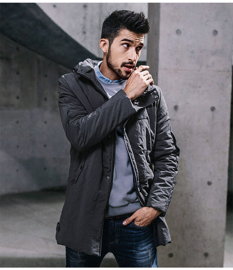Blouson chaud pour homme KUEGOU    - Ref 3113516 Image 8