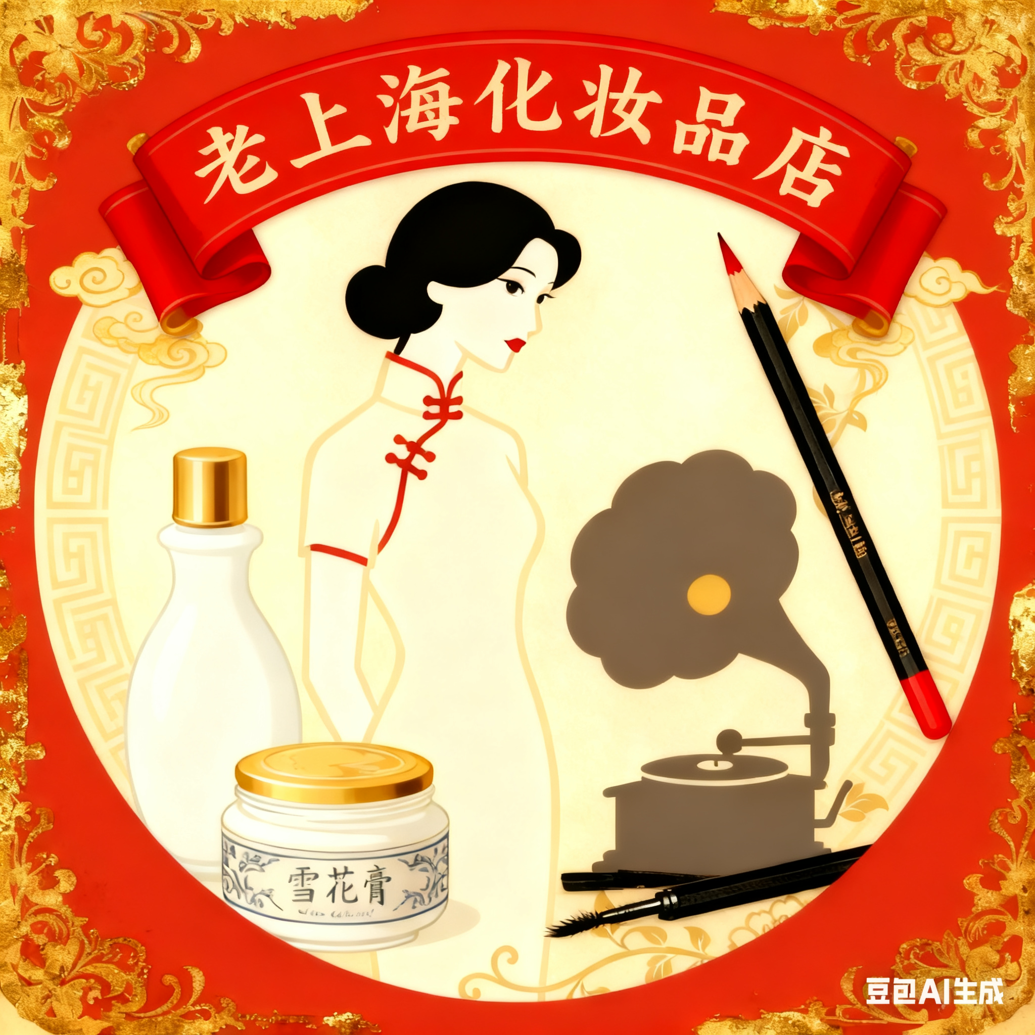老上海化妆品店